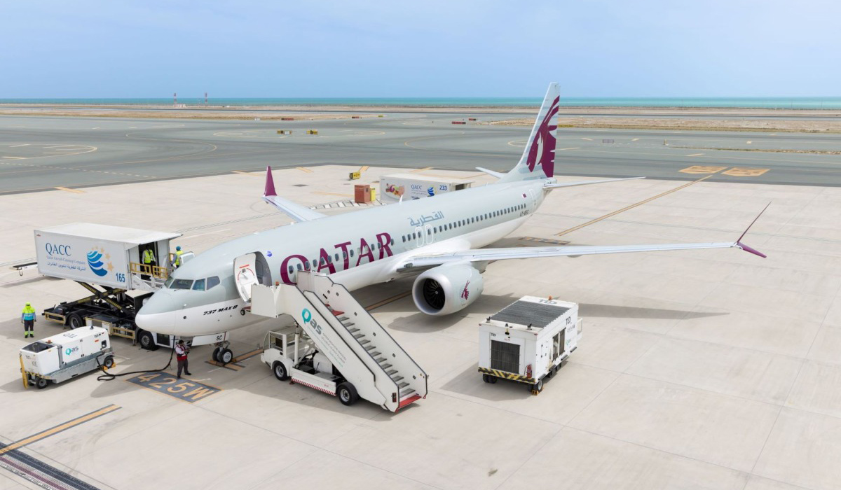 Qatar Airways flies its first Boeing 737 MAX 8